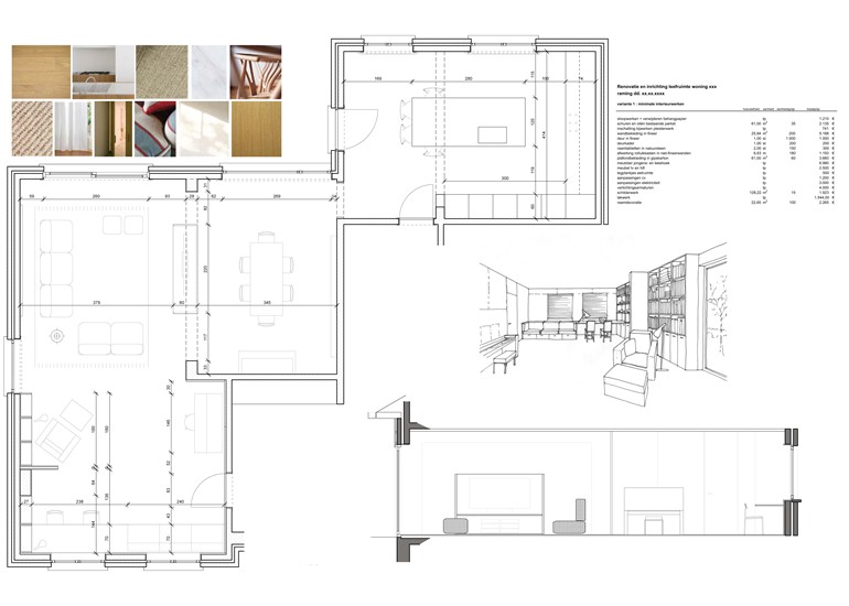avant-projet Concept Impressie