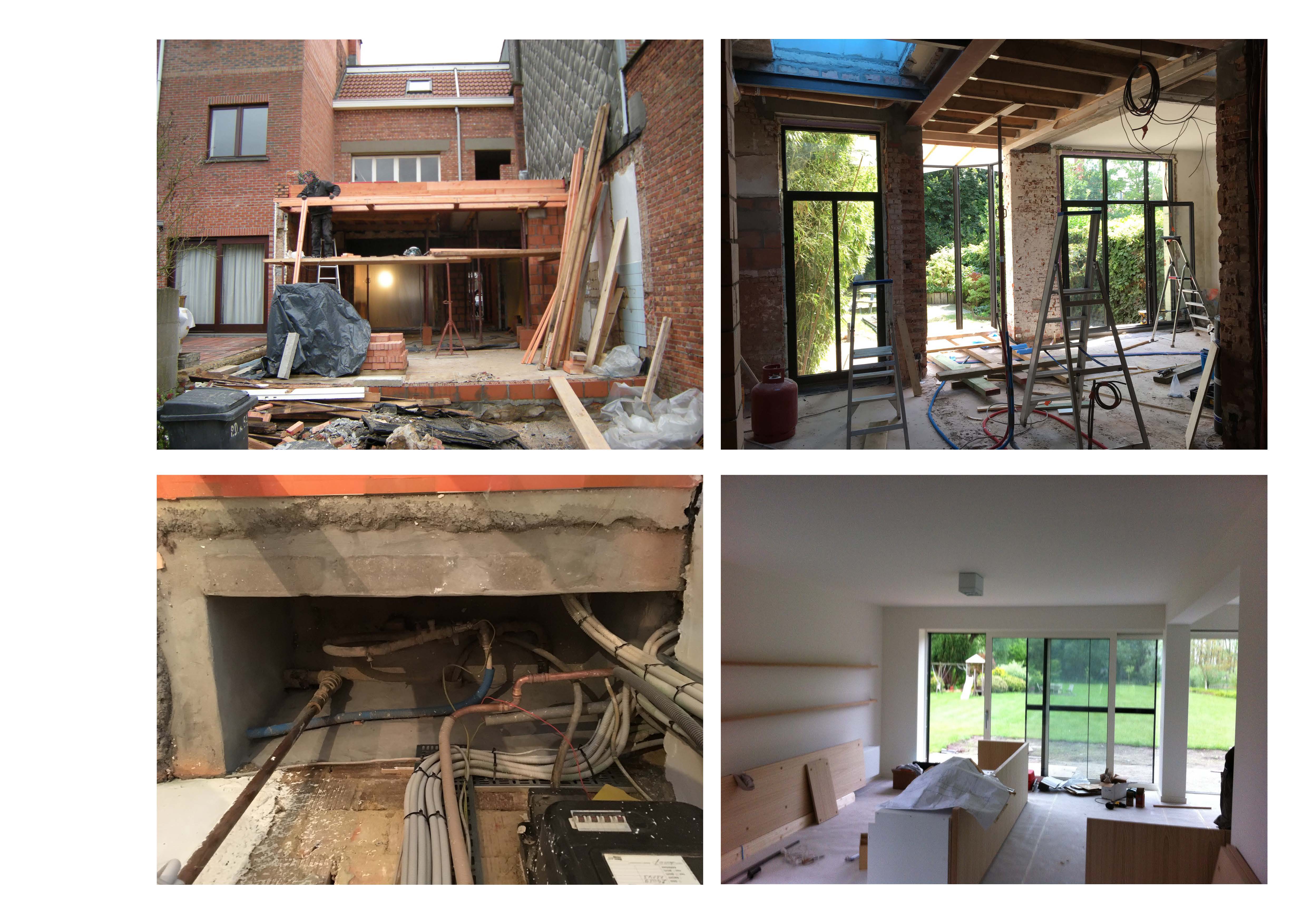 projet d'architecture Chantier Impressie