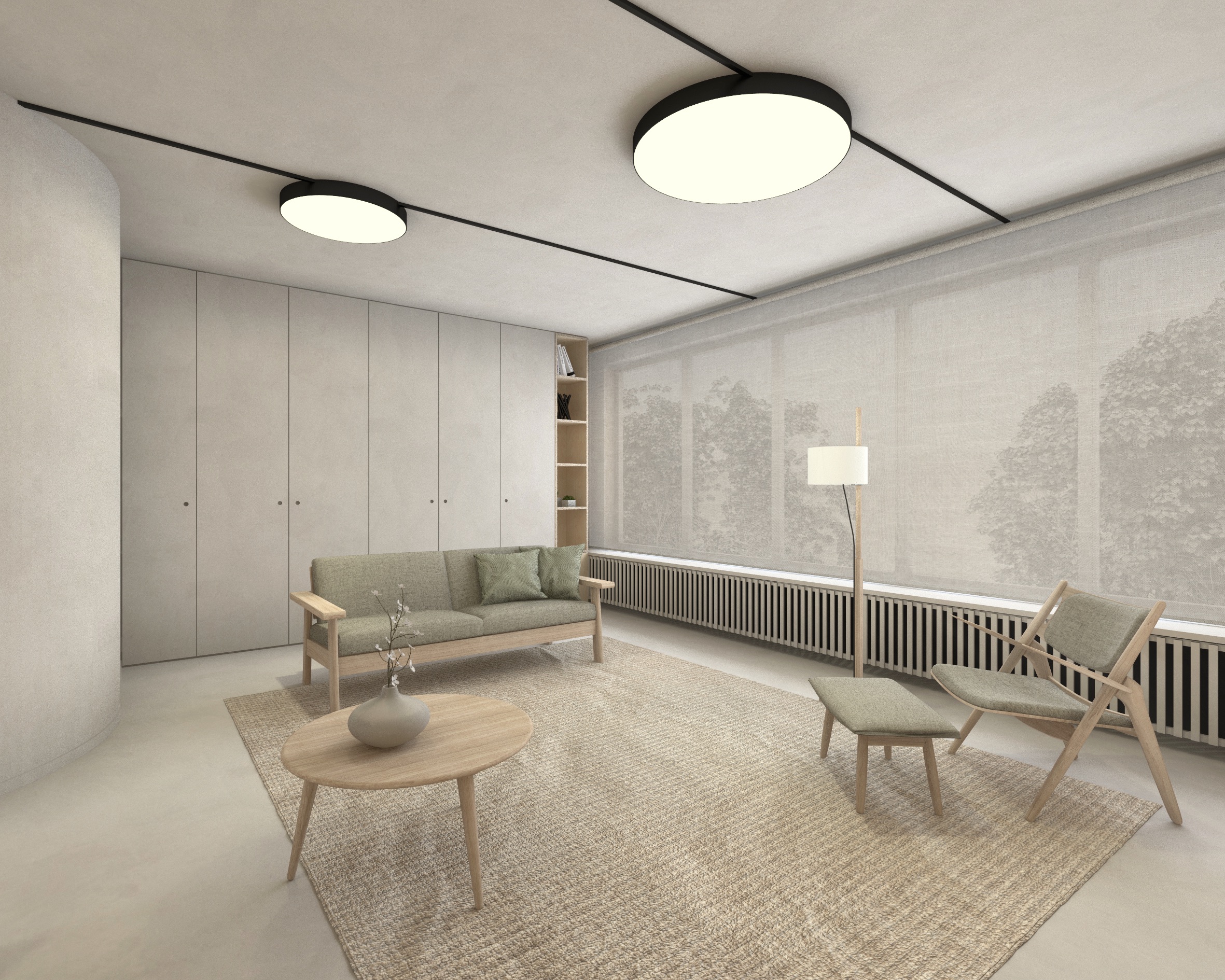 Transformation - bel-étage avec flexibilité vivre/travailler  Impressie 1